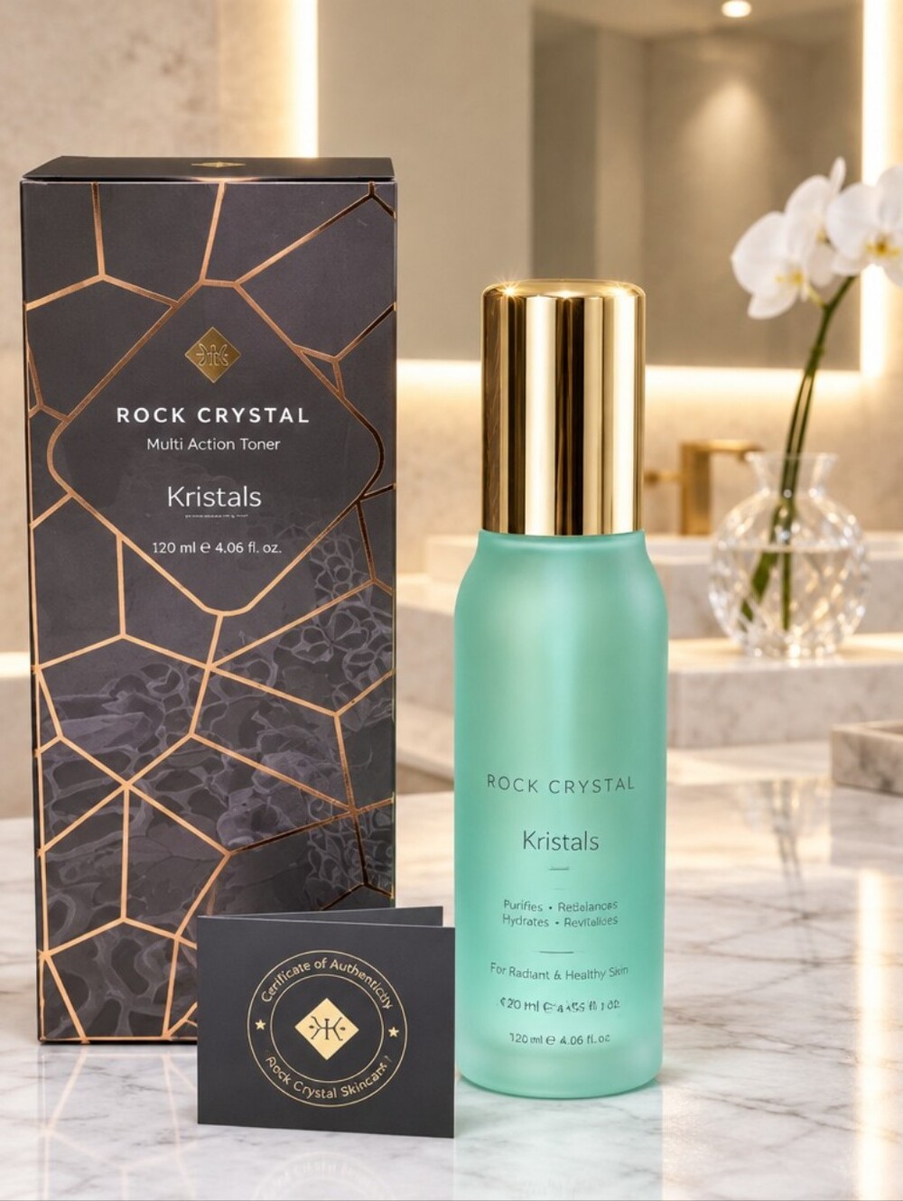 Kristals Rock Crystal Multi-Action Toner